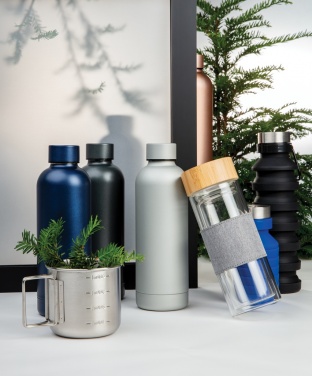 Logotrade promotional items photo of: Impact double wall borosilicate glass bottle