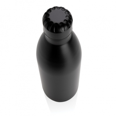 Logotrade promotional giveaway image of: Solid colour vacuum stainless steel bottle 1L