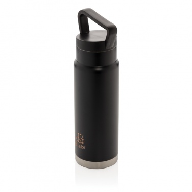 Logotrade corporate gift image of: Leakproof vacuum on-the-go bottle with handle