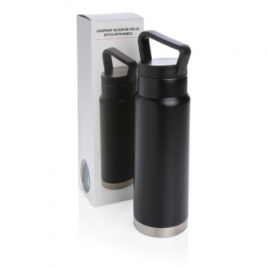 Logotrade corporate gifts photo of: Leakproof vacuum on-the-go bottle with handle