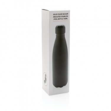 Logotrade promotional giveaway image of: Solid colour vacuum stainless steel bottle 750ml