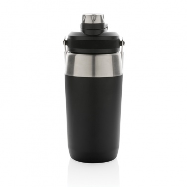 Logo trade promotional merchandise picture of: Vacuum stainless steel dual function lid bottle 500ml