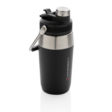 Logo trade promotional gift photo of: Vacuum stainless steel dual function lid bottle 500ml