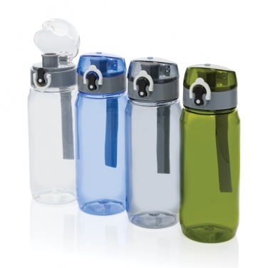 Logo trade promotional products image of: Yide RCS Recycled PET leakproof lockable waterbottle 600ml