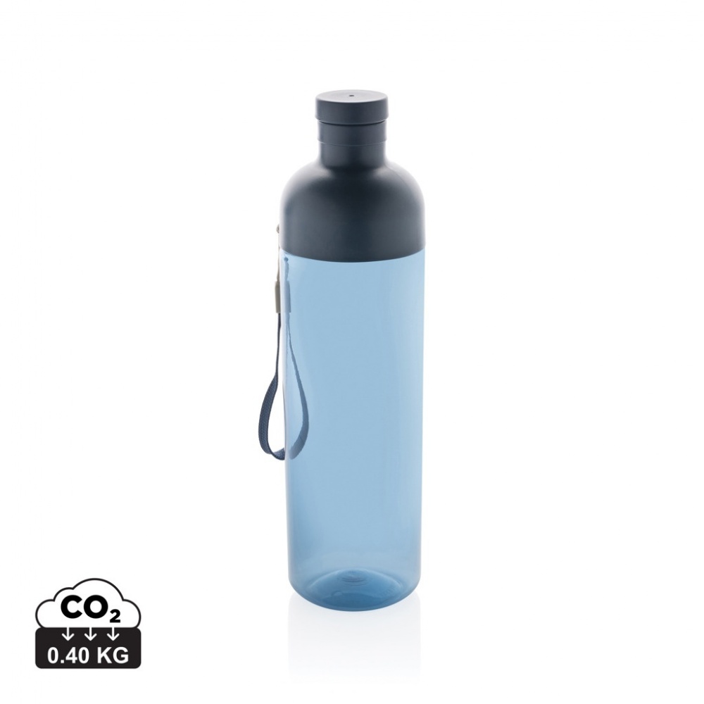 Logotrade promotional giveaway image of: Impact RCS recycled PET leakproof water bottle 600ml