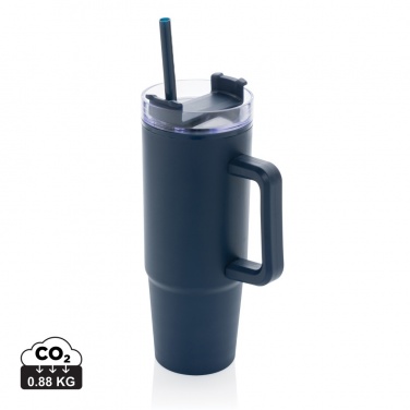 Logo trade promotional giveaway photo of: Tana RCS plastic tumbler with handle 900ml