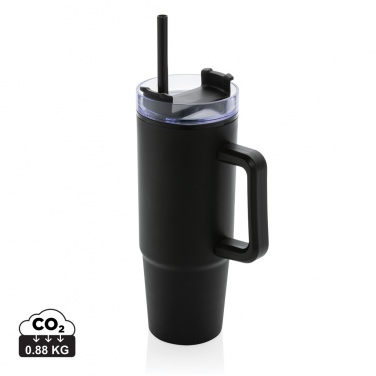 Logo trade corporate gifts picture of: Tana RCS plastic tumbler with handle 900ml