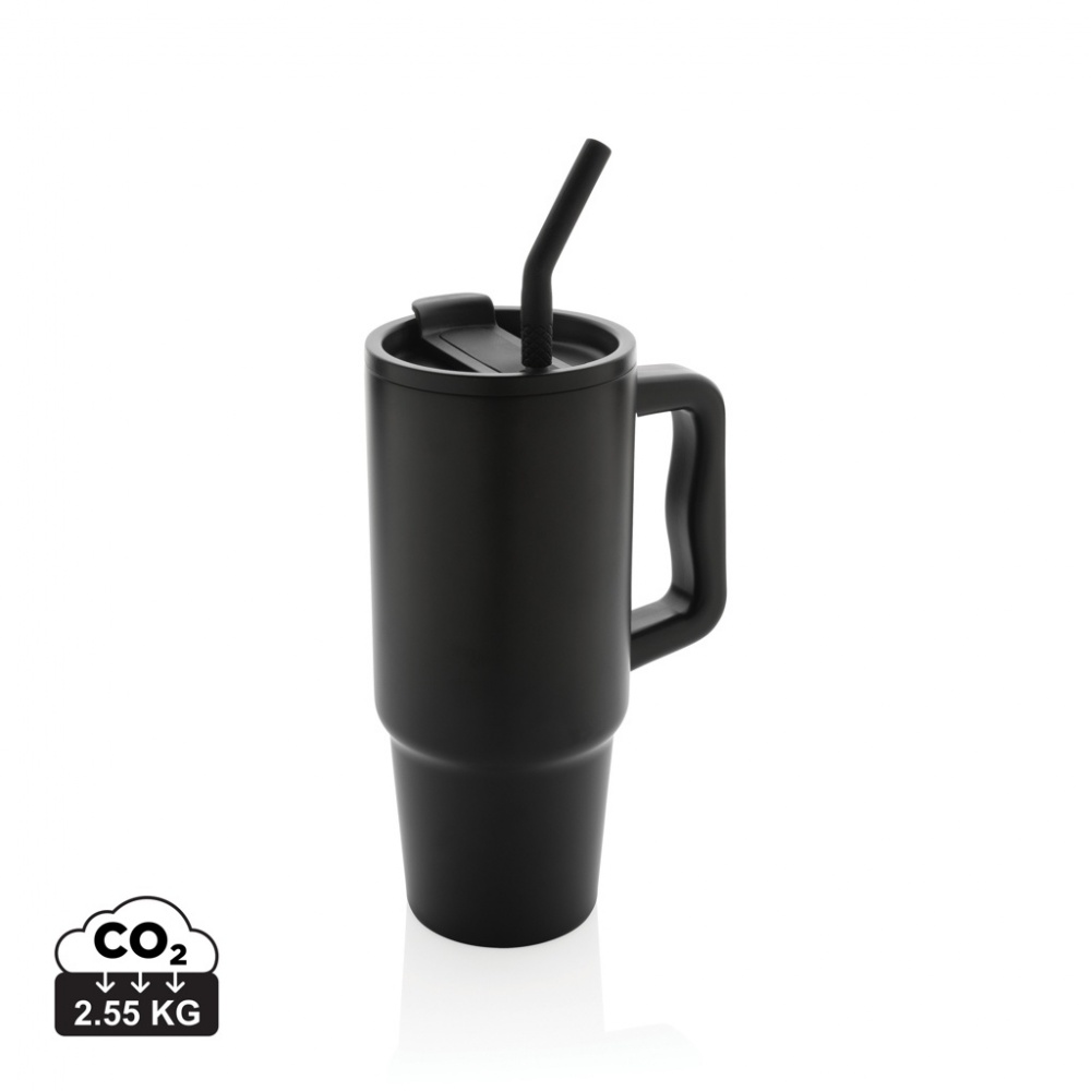 Logotrade promotional gift picture of: Embrace deluxe RCS recycled stainless steel tumbler 900ml