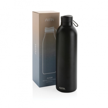 Logo trade promotional products image of: Avira Avior RCS Re-steel bottle 1L