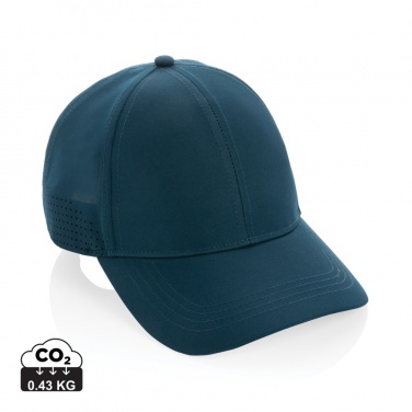Logo trade business gifts image of: Impact AWARE™ RPET 6 panel sports cap