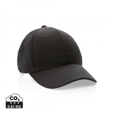 Logotrade promotional product image of: Impact 6 panel 280gr Recycled cotton cap with AWARE™ tracer