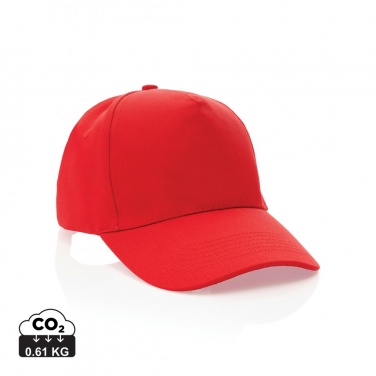 Logotrade promotional items photo of: Impact 5panel 280gr Recycled cotton cap with AWARE™ tracer