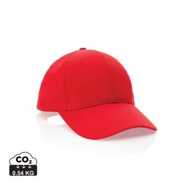 Logotrade promotional product image of: Impact 6 panel 190gr Recycled cotton cap with AWARE™ tracer