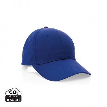Logo trade promotional products picture of: Impact 6 panel 190gr Recycled cotton cap with AWARE™ tracer