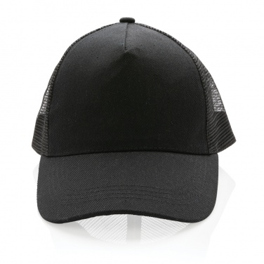 Logotrade promotional gifts photo of: Impact AWARE™ Brushed rcotton 5 panel trucker cap 190gr