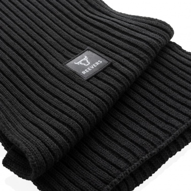 Logo trade advertising products image of: Impact AWARE™ Polylana® knitted scarf 180 x 25cm