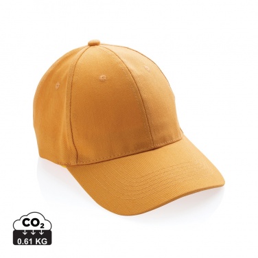 Logotrade business gift image of: Impact 6 panel 280gr Recycled cotton cap with AWARE™ tracer