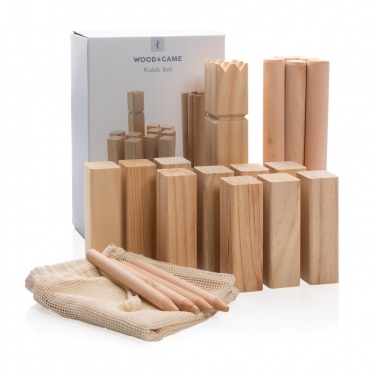Logo trade corporate gift photo of: Wooden kubb set