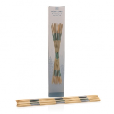 Logo trade promotional gift photo of: Bamboo giant mikado set