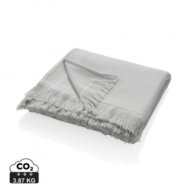 Logo trade promotional gift photo of: Ukiyo Keiko AWARE™ solid hammam towel 100x180cm