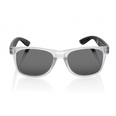 Logo trade advertising product photo of: Gleam RCS recycled PC mirror lens sunglasses