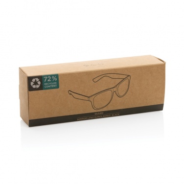 Logotrade promotional giveaway picture of: Gleam RCS recycled PC mirror lens sunglasses