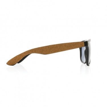 Logotrade promotional merchandise image of: GRS recycled PC plastic sunglasses with cork