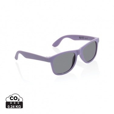 Logo trade promotional giveaways image of: RCS recycled PP plastic sunglasses