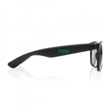 Logo trade promotional item photo of: GRS recycled PC plastic sunglasses