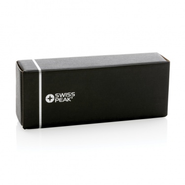 Logo trade corporate gifts picture of: Swiss Peak RCS rplastic polarised sunglasses