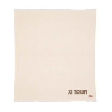 Logo trade promotional item photo of: Ukiyo Aware™ Polylana® woven blanket 130x150cm
