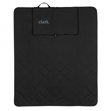 Logo trade promotional gifts picture of: Impact Aware™ RPET foldable quilted picnic blanket