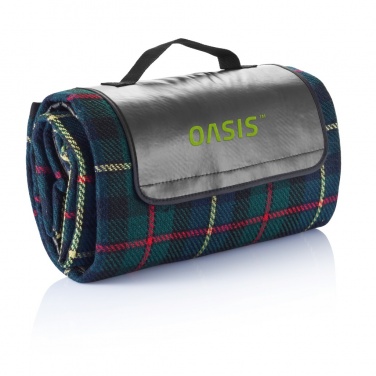 Logo trade promotional item photo of: Tartan picnic blanket