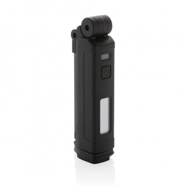 Logo trade business gifts image of: Gear X RCS rPlastic USB rechargeable worklight