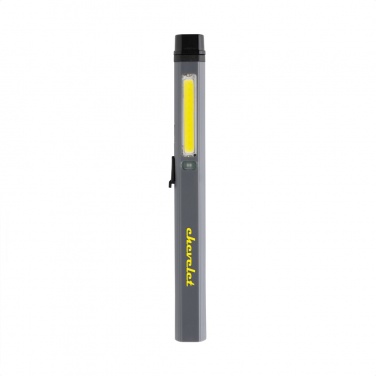 Logotrade business gift image of: Gear X RCS recycled plastic USB rechargeable pen light