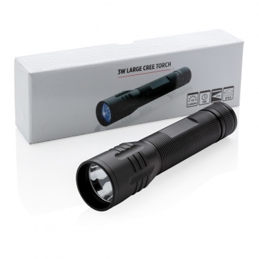 Logo trade promotional product photo of: 3W large CREE torch