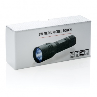 Logo trade promotional merchandise picture of: 3W medium CREE torch