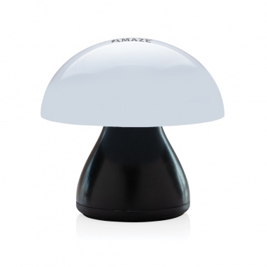 Logo trade promotional giveaway photo of: Luming RCS recycled plastic USB re-chargeable table lamp