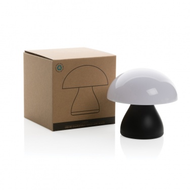 Logo trade promotional giveaways picture of: Luming RCS recycled plastic USB re-chargeable table lamp
