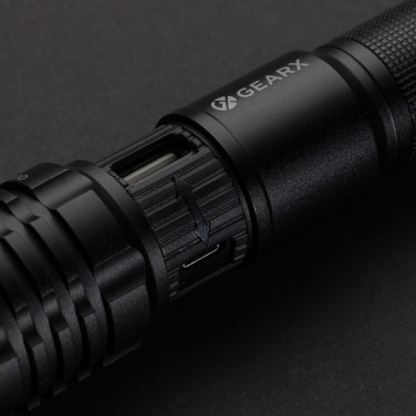 Logo trade promotional items picture of: Gear X USB re-chargeable torch