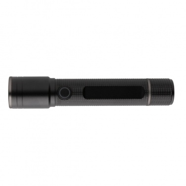 Logotrade corporate gift image of: Gear X RCS recycled aluminum USB-rechargeable torch