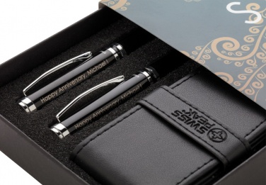 Logo trade promotional giveaways image of: Executive pen set