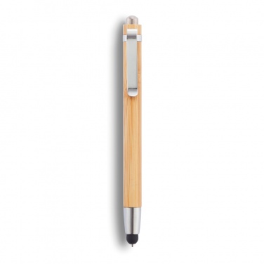 Logo trade advertising products image of: Bamboo stylus pen
