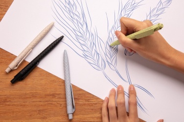Logotrade promotional item picture of: Wheat straw pen