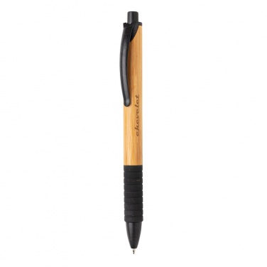 Logo trade promotional gift photo of: Bamboo & wheat straw pen