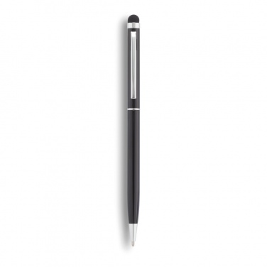 Logo trade corporate gifts picture of: Thin metal stylus pen