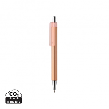 Logo trade promotional merchandise picture of: X8 metallic pen