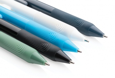 Logo trade promotional products picture of: X9 solid pen with silicone grip