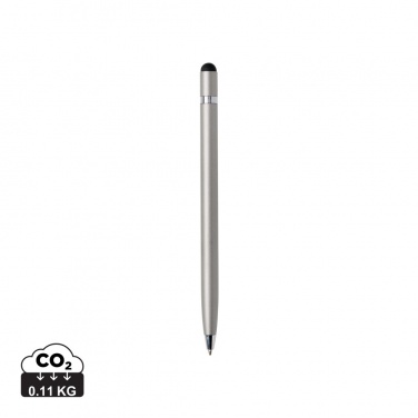 Logo trade corporate gifts image of: Simplistic metal pen