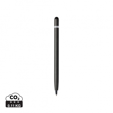 Logo trade promotional giveaways picture of: Simplistic metal pen